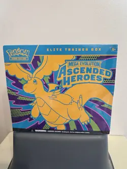 Pokemon Mega Evolution Ascended Heroes Elite Trainer Box Dragonite Zekrom - Image 1
