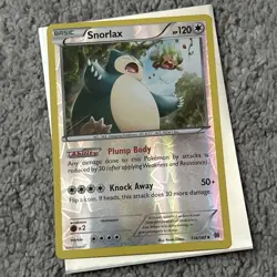 Pokemon TCG Snorlax 118/162 Breakthrough Reverse Holo Lightly Played - Image 2