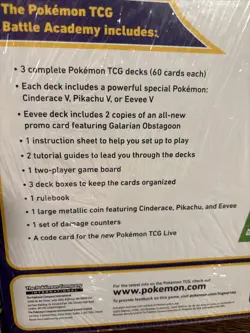 Pokemon Battle Academy (2022) TCG Sealed New! - Image 4