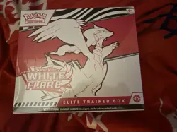 Pokemon TCG Scarlet Violet White Flare Elite Trainer Box Factory Sealed - Image 1
