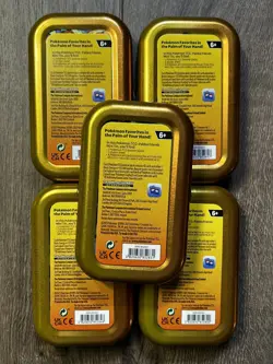 Pokemon 151 Mini Tin Set Of 5 EMPTY With Card And Sticker | Paldea Friends - Image 2