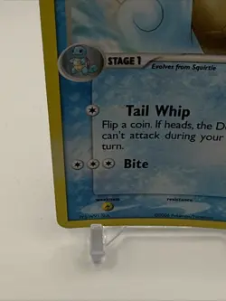 Wartortle - Reverse Holo Crystal Guardians 43/100 MP Pokemon TCG - Image 5