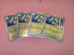 4x Bayleef 009/132 Me01: Mega Evolution PLAYSET x4 - Pokemon TCG - NM - Image 1