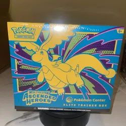 Pokemon Ascended Heroes Pokemon Center Elite Trainer Box Sealed New - Image 1