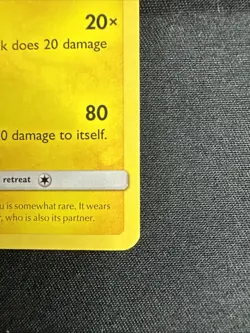 Ash's Pikachu SM110 Non-Holo Promo Pokemon the Movie Pokemon TCG - Image 3