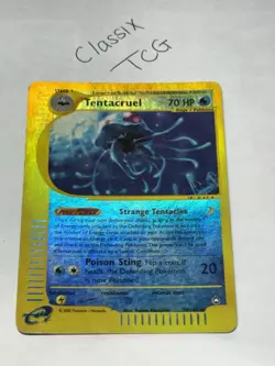 Tentacruel 038/147 2002 Aquapolis Reverse Holo Rare - Pokemon TCG - Image 1