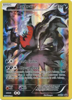 Moderately Played Darkrai - XY114 - Mythical Pokemon Collection Promo - Holo Pok - Image 1