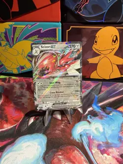 Pokemon TCG Scizor EX 111/162 Holo Double Rare Temporal Forces - Image 1