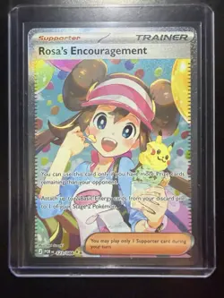 Rosa’s Encouragement 123/088 Perfect Order Special Illustration Pokemon TCG MINT - Image 1