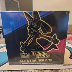 Pokemon Crown Zenith Elite Trainer Box ETB Brand New/Factory Sealed - Image 1