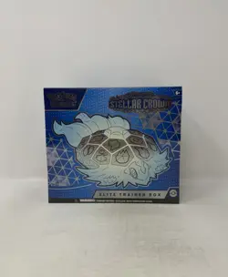 Pokemon TCG Scarlet & Violet Stellar Crown Factory Sealed Elite Trainer Box - Image 1