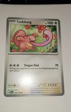 Lickitung 108/165 - Pokemon SV:151 • common • NM - Image 1