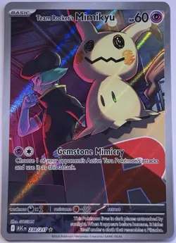 Pokemon TCG Team Rocket's Mimikyu 238/217 Me: Ascended Heroes Holo Near Mint - Image 1