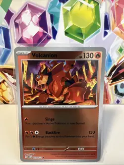 Volcanion 025/132 Uncommon Reverse Holo - Pokemon TCG Mega Evolution - NM - Image 1