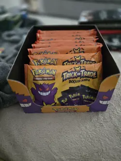 LOT OF 9! 2022 Pokemon TRICK OR TRADE BOOSTER BUNDLE Sealed Halloween 40 Packs - Image 1