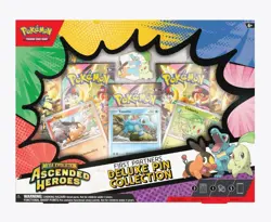 Ascended Heroes First Partners Deluxe Pin Collection Box NEW Pokemon TCG - Image 1