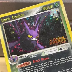 Pokemon Dark Crobat 3/109 Ex Team Rocket Returns Reverse Holo Foil Stamped Rare - Image 2
