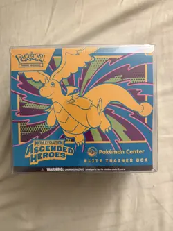 PRISTINE Pokemon Ascended Heroes Pokemon Center ETB NEW SEALED MINT w/ case - Image 1