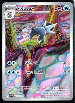 2023 Scarlet & Violet Series - Paldea Evolved Arctibax #209 Illustration Rare - Image 1