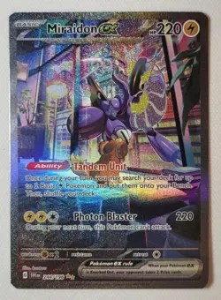 Miraidon ex #244/198 Special Illustration Rare Pokemon TCG Scarlet & Violet Mint - Image 1