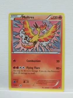 Moltres - 9/124 - Rare - XY: Fates Collide **NM** TCG POKEMON - Image 1