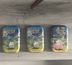 Pokemon TCG Ascended Heroes - x3 Mini Tins - Image 1