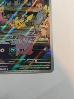 🔥Pokemon Pikachu 173/165 S&V 151 MEW EN Full Art Illustration Rare NM Lets Go📈 - Image 5