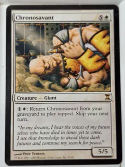 Chronosavant - Time Spiral - Magic the Gathering MTG Nice! - Image 1