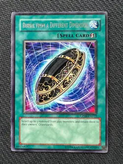 Yugioh Burial from a Different Dimension Unlimited Edition Rare CP08-EN010 MP/LP - Image 1