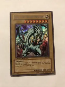 Yu-Gi-Oh TCG Blue-Eyes White Dragon BPT-003 Secret Rare Limited Edition Holo - Image 1