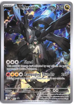 N's Zekrom - 031 031 Holo Promo ME: Mega Evolution Promo Pokemon - Image 1