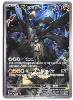 N's Zekrom - 031 031 Holo Promo ME: Mega Evolution Promo Pokemon - Image 1