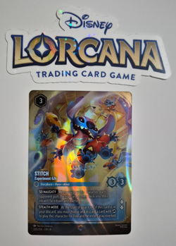 Disney Lorcana Reign of Jafar Enchanted Stitch Experiment 626 English Rare - Image 1