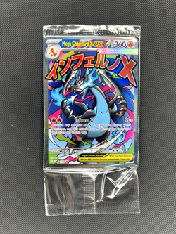 Mega Charizard X EX MEP 023 Black Star Promo Sealed Pokemon Card - Image 1