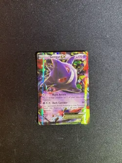 Gengar EX 34/119 Ultra Rare Holo XY Phantom Forces Pokemon Card HP170 - Image 1