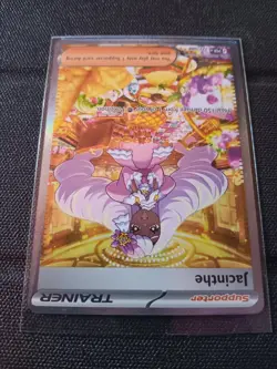 Pokemon Jacinthe Trainer-Supporter Rare POR 122/088 Nintendo Card - Image 2