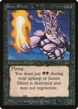 Junun Efreet Arabian Nights HP MTG - Image 1