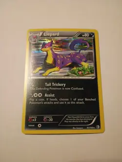 Pokemon Card - Boundaries Crossed 91/149 - LIEPARD (holo-foil) - NM/Mint - Image 1