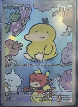 After Skool Hobby Pokemon S2 Genetic Mystery 25 Psyduck Ditto Card NM-Mint - Image 1