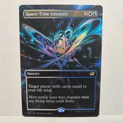 MTG Space-Time Anomaly #0315 Borderless Edge of Eternities EOS R Holo Foil NM - Image 1
