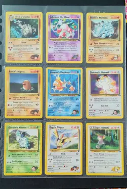 Gym Challenge (2000s) Pokemon Cards Lot (15 Cards) - Image 1