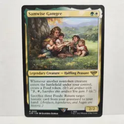 MTG LTR Samwise Gamgee #0222 R Rare Lord of the Rings Universes Beyond NM - Image 1