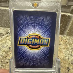 Digimon CCG ExVeemon BD-108 Champion Holo Bandai 2000 Vintage Single Card - Image 2