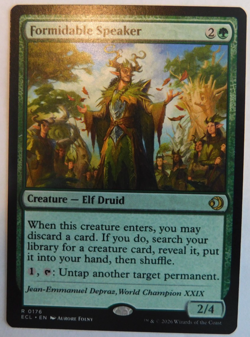 Formidable Speaker - MTG - NM - Unplayed - Lorwyn Eclipsed - Image 1