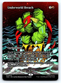 MTG Underworld Breach (Borderless) M Teenage Mutant Ninja Turtles Source Materia - Image 1