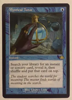Mystical Tutor MTG, Dominaria Remastered, Rare, Regular, LP - Image 1