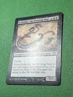 **Kokusho, the Evening Star** ~Champions of Kamigawa~ MTG, Moderate Play (MP) - Image 4