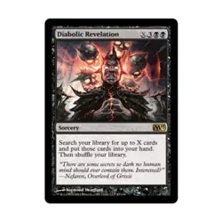 WotC MtG M13 Diabolic Revelation (R) (Foil) EX - Image 1
