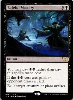 Baleful Mastery R Strixhaven: School of Mages 64 NM - Image 1