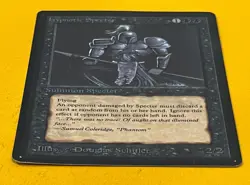 MTG HYPNOTIC SPECTER Beta (OldManMTG 013-822) - Image 5